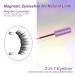 Reusable Magnetic Eyelashes Kit with Eyeliner - Natural Look, Soft & Easy to Apply | 10 Pairs of Magnetic Lashes, 2 Tubes of Magnetic Eyeliner, and Tweezers - Buy Online on GoSupps.com