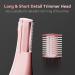 Women's Rechargeable Ear Nose Hair Trimmer - Painless Facial Hair & Eyebrow Trimmer - Waterproof Dual Blades Shaver - 2023 Professional Pink Clipper - Buy Online on GoSupps.com