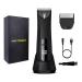 Trimmer Men Pubic & Body Hair Trimmer IPX7 Waterproof Body Groomer with LED Light & Replaceable Ceramic Blade Body Shavers for Private Parts Electric Male Razor USB Charging Gifts for Him/Dad
