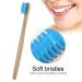 Soft Nylon Toothbrush - 6 Recyclable Colors for Effective Oral Care | Eco-Friendly Blue Toothbrush for All Ages - Buy Online on GoSupps.com
