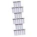 MAGICLULU 15 Pcs Eyebrow Stickers Fake Eyebrows 6 Proof Water Transfer Paper with Ink Tool