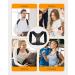 AEVO Compact Posture Corrector for Men and Women - Adjustable Upper Back Brace for Clavicle Support - Pain Relief for Neck, Shoulder, and Back - Comfortable Invisible Straightener - Size M - Buy Online on GoSupps.com