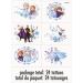 Disney Frozen 2 Temporary Tattoos - Assorted Designs  24 Pcs