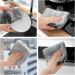 Dishcloth Bamboo Fiber Dish Towel Household Cleaning Cloths Rags Dishcloths 25*25cm_10pcs - Buy Online on GoSupps.com