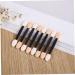 Housoutil 40pcs Sponge Stick Eye Shadow Double-head Eyeshadow Stick Makeup Eyeshadow Stick Nose Shadow Brush - Buy Online on GoSupps.com