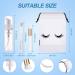 TCJJ 40 PCs Eyelash Shampoo Brush Set | Includes Eyelash Brushes Brush Pipes & Foam Donor Bottles | Perfect for Eyelash Care - Buy Online on GoSupps.com