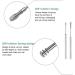 6-Piece Ear Pick Earwax Removal Kit with Innovative Spring Tool in Purple Storage Box - Buy Online on GoSupps.com