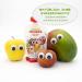 Cheeky Friends Bio Quetschie - Apple Mango & Peach Fruit Puree for Kids | Vegan & Gluten-Free | 12 x 100g (2x6-Pack) - Perfect for Babies 1+! - Buy Online on GoSupps.com