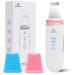 Skin Scrubber Skin Spatula Blackhead Remover Pore Cleaner Face Beauty Lifting Tool Comedones Extractor Facial Cleaner for Deep Cleansing with 2 Silicone Case