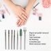 NAROOTE Nail Grinding Heads Nail Art Grinding Head Dead Skin Removal Nail Drill Bits Sanding Polishing Head Set(GH-06) - Buy Online on GoSupps.com