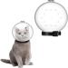 Breathable Cat Muzzle Anti Bite Muzzles Cat Adjustable Hood Cat Helmet Cat Protective Space Cover Cat Bath Grooming Supplies Prevent from Biting (L)