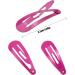 AvoDovA 50Pcs Snap Hair Clips 1.2 Inch Non-Slip Hair Clips Colorful Hair Barrettes Metal Cute Hairclips Small Baby Barrette for Baby Toddler Girls Women - Buy Online on GoSupps.com