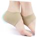 Shop Healeved Heel Socks - Women's Sports Heel Braces & Protective Covers | Slip-On Sneakers Heel Sole Protectors - Khaki - Buy Online on GoSupps.com