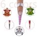 100PCS Oval Nail Art Tips - Manicure Extension Forms for Acrylic & UV Gel - Perfect for Nail Extension (#6) - Buy Online on GoSupps.com