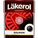 24 Boxes x 25g of L kerol (Lakerol) Salmiak - Swedish Salty Liquorice Licorice Salmiak Sugar Free Stevia Pastilles Lozenges Drops Dragees Candies Sweets