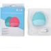 Mini Silicone Facial Cleansing Brush - FEITA Waterproof Silicon Face Cleaner and Electric Masager System for All Skin Types (Blue) - Buy Online on GoSupps.com