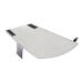 Perfeclan aircraft footrest for children toddler aircraft extension baby aircraft travel accessories portable aircraft foot hanging mat toddler travel bed gray