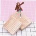 Artibetter 2pcs Keychain Jewelry Holder Unfinished Wood Pegboard Store Wooden Foundation Earrings Pendant Body mediumx2pcs As Shownx2pcs - Buy Online on GoSupps.com
