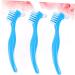 Ultechnovo Double Prosthesis Nursing Toothbrush - Bent Prosthesis Brush for Oral Care & Cleaning Tablets | Dental Hygiene for Dentures - Buy Online on GoSupps.com