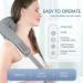 Shiatsu Neck Massage Device with Heat | 5D Deep Tissue Relief for Neck Back & Shoulder Pain | International Shipping Available - Buy Online on GoSupps.com