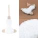 Cartoon Geese Pacifier Chain Clip Holder - Soft Plush Baby Pacifier Accessories & Crib Hanging Decoration - Buy Online on GoSupps.com