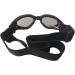 Small Dog UV Protection Goggles - Windproof Puppy Sunglasses in Black - Buy Online on GoSupps.com