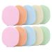 dijiusidy 10 Pieces Color Random Face Washing Sponge Discs Assortment Portable Makeup Cosmetic Pad Assorted Kit Cleaning Tool