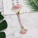 Natural Rose Quartz Face Roller - Anti-Aging Puffiness Relief & Skin Care Massager | Premium Authentic Jade Stone - Buy Online on GoSupps.com