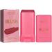Travel Face Cream Blusher Stick - Creamy Makeup Solid Moisturizing Stick Cheeks Blusher - Cheeks Blusher Creamy Makeup Cheeks Blusher Beauty Blusher for Face Fanelod Red - Buy Online on GoSupps.com