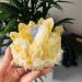 Natural Ghost Phantom Quartz Crystal Cluster Rock Stones and Crystals Specimen Home Deco NaturalReiki Decoration Home Goods (Size : 900-1000g)