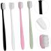 Tovinanna Extra Soft Toothbrush - 8st Physiotherapy Sport Shoulder Design for Adults & Children | Optimal Oral Care & Gentle Cleaning - Buy Online on GoSupps.com