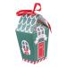 ifundom 10pcs Nougat Box Containers for Food Cookies Party Favors Paper Candy Bags Ornament Biscuit 19.5x9.5x7cm Green