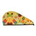 Colorful Abstract Coral Velvet Dry Hair Cap - Perfect for Home Travel Pool Parties & Baths | Shop Now - Buy Online on GoSupps.com