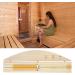 KIMISS Garden Entertainment Sauna Timer - 15 Minute Hourglass Clock | Home Decoration for Sauna Room | International Shipping Available - Buy Online on GoSupps.com