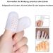Buy Latrate 5 Pairs Toe Protection Sleeves - Breathable Toe Sleeves for Pain Relief | Bubbles Chicken Eyes Ingrown Toenails - 10 Large Pieces - Buy Online on GoSupps.com