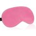 100% Blackout Sleep Mask for Men and Women - Pink | Adjustable Strap, Breathable & Soft Blindfold for Sleeping, Yoga, and Traveling - Buy Online on GoSupps.com