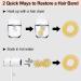 JessLab Spiral Hair Ties 20 Pcs - No Crease Traceless Hair Tie Set | Plastic Coil Ponytail Holders for Women & Girls - White Line - Buy Online on GoSupps.com