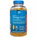 Members Mark Omega 3-6-9 Softgels 1600 mg (300 Count.) Heart Brain Joint Skin & Eye Health Essential Fatty Acids Blend