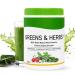 Greens & Herbs for Acne Control Skin Health & Digestion | Daily Greens and 35+ Superfoods Herbs Chlorella & Moringa Certified Vegan 200 g