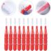 Milists 50 Interdental Brushes & Dental Tools | Floss Toothpicks & Oral Care | 3mm Red Cleaning Brushes for Optimal Dental Hygiene - Buy Online on GoSupps.com