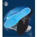 Silicone Massaging Gel Shoe Insoles | Arch Support, Pain Relief & Shock Absorption | Full Length Cushion Inserts for Men or Women (Small 5-9) - Buy Online on GoSupps.com