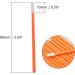 Utoolmart Makeup Disposable Lip Plastic Cement Brush Wands Applicator Lip Gloss Tools Lipstick Applicator Wands Orange 50pcs - Buy Online on GoSupps.com
