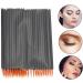MAGICLULU 100pcs Disposable Eyeliner Brush Lip Liner Brush Pointed Makeup Tools Make up Woman Artificial Fiber 9x6.5cm Black - Buy Online on GoSupps.com