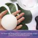 Konjac Facial Sponges with Charcoal & Aloe Vera - Gentle Cleansing & Exfoliation - 3pc Set - Buy Online on GoSupps.com