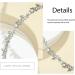 Zoestar Rhinestone Wedding Headband Silver Crystal Headbands Bridal Leaf Hairband Headpiece Sparkly Party Hair Accessories for Women - Buy Online on GoSupps.com