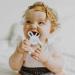 Customized Bear Wooden Baby Teether - Personalized Baby Gift (Style 1) - Buy Online on GoSupps.com