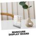 HAPINARY 1 Set Nail Display Board Magnetic Nail Art Display Board Nail Art Showing Board Nail Art Display Stand Nail Art Magnetic Display Board Nail Salon Display Boards Nail Salon Supply 20.00X16.00X0.40CM Transparent 1 - Buy Online on GoSupps.com