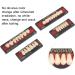 Ankroyu Temporary False Teeth - Synthetic Resin Dental Care Tool for Oral Cavity Loss | Upper & Lower Teeth Filling - Buy Online on GoSupps.com