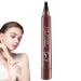 Liquid Eyebrow Pencil | Waterproof Eyebrow Marker Pen Microblade Eyebrow Pen for Natural-Looking Eyebrow Makeup Waterproof Eyebrow Contouring Xuey-ca