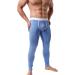 KAMUON Mens Low Rise Pouch Underwear Pants Long Johns Thermal Bottoms Leggings Large 3 Pack - Black/Blue/Purple - Set of 3 - Buy Online on GoSupps.com